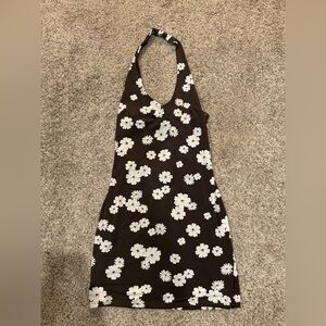 Floral Halter Dress